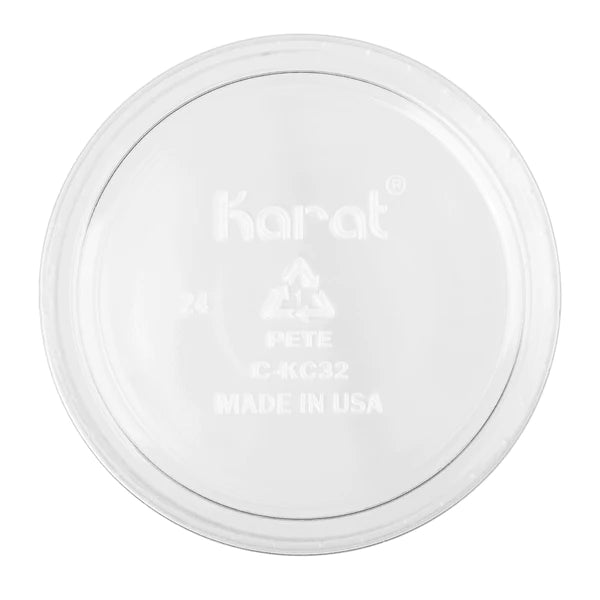 Karat 32oz PET Plastic Cold Cups 300/Case